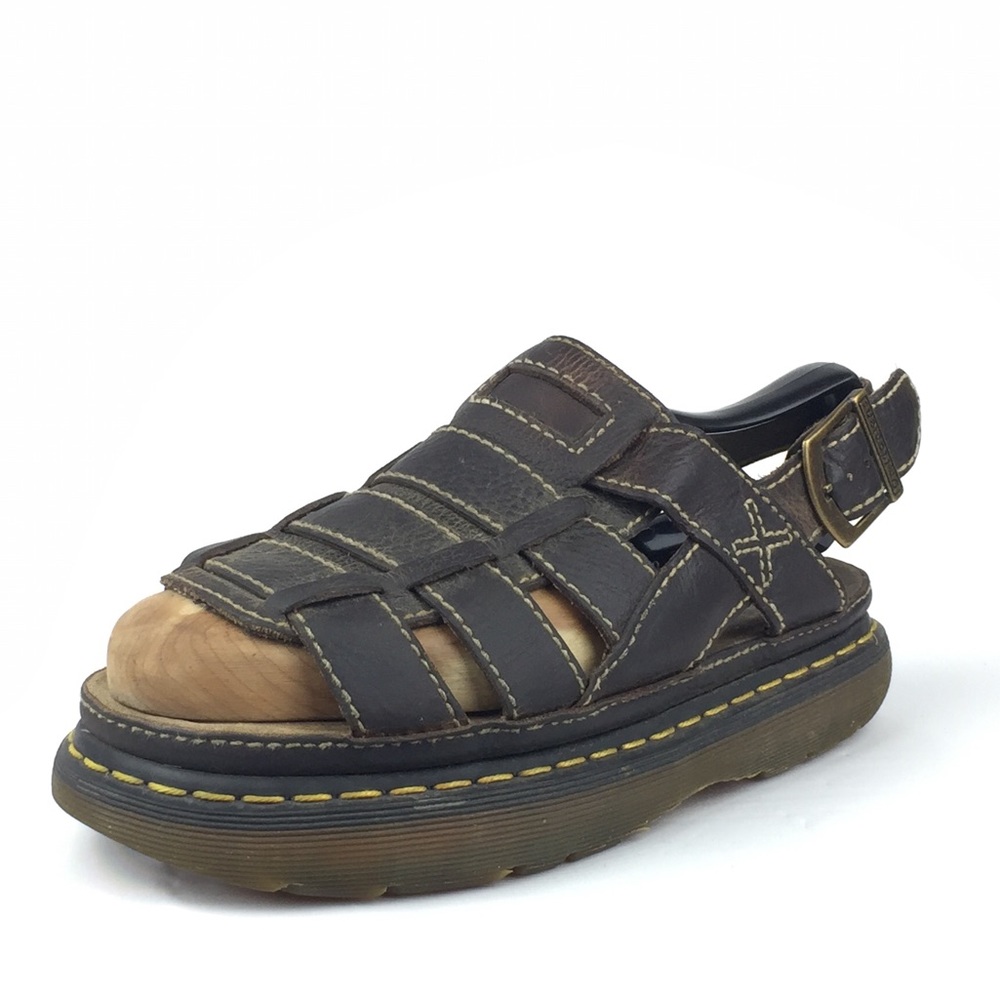 Dr. Martens Leather Fisherman Sandals Size 9 US
